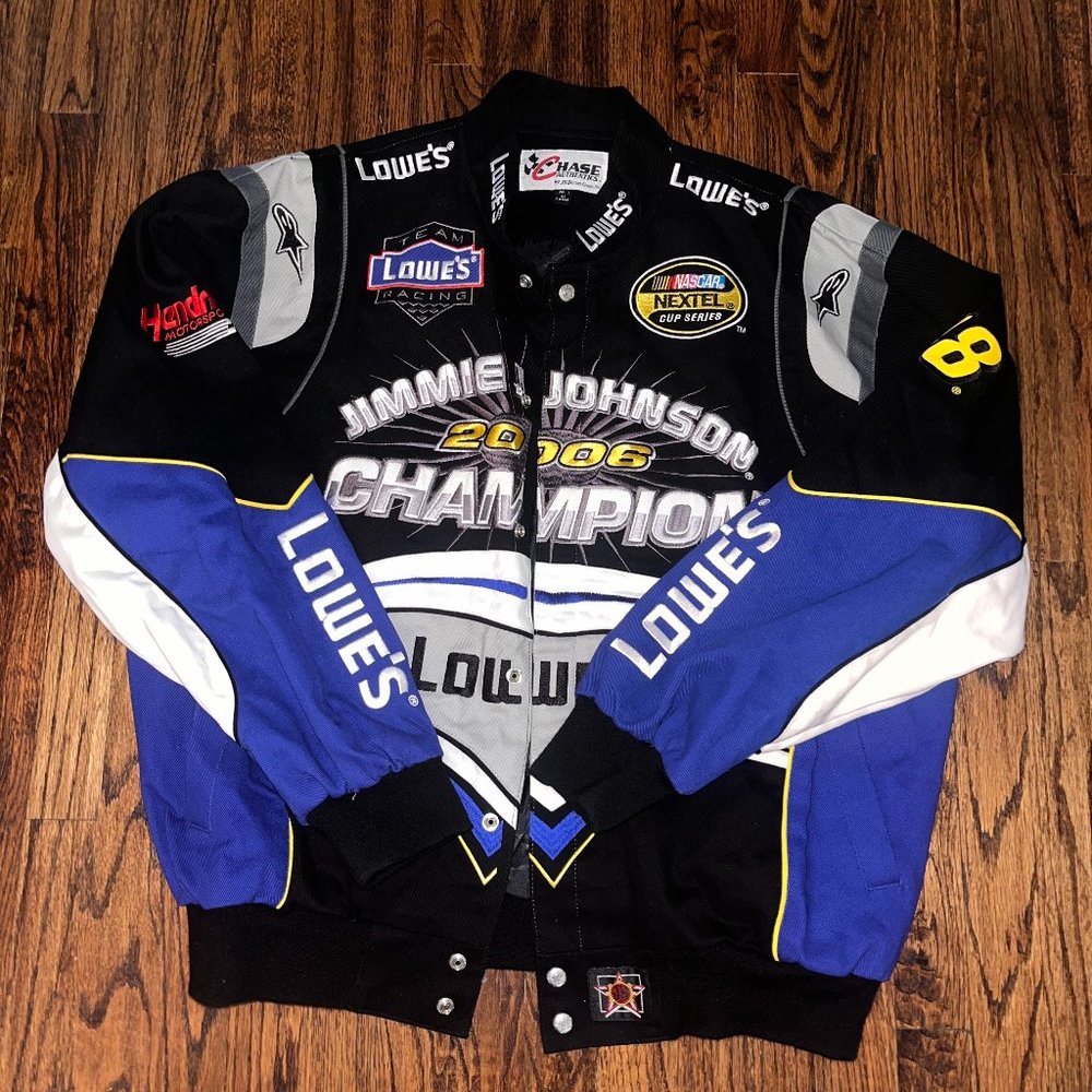 Black Chase Authentics Lowe's NASCAR Jacket